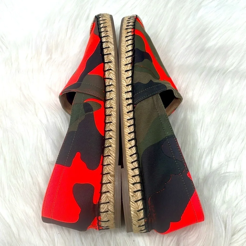 VALENTINO Neon Camo Espadrilles